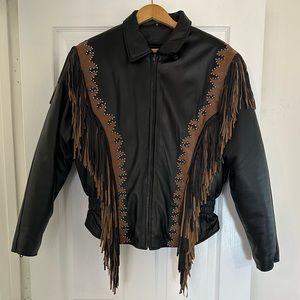 USA Bikers Dream Apparel XL EUC leather jacket